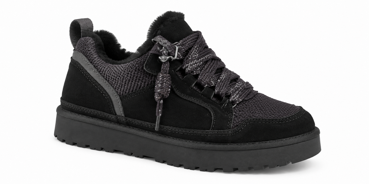 Sienna | Women's Fleece-Lined Suede Lace-Up Platform Sneakers