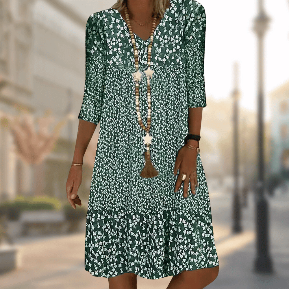 Lila | Women's Floral Tiered Summer Dress