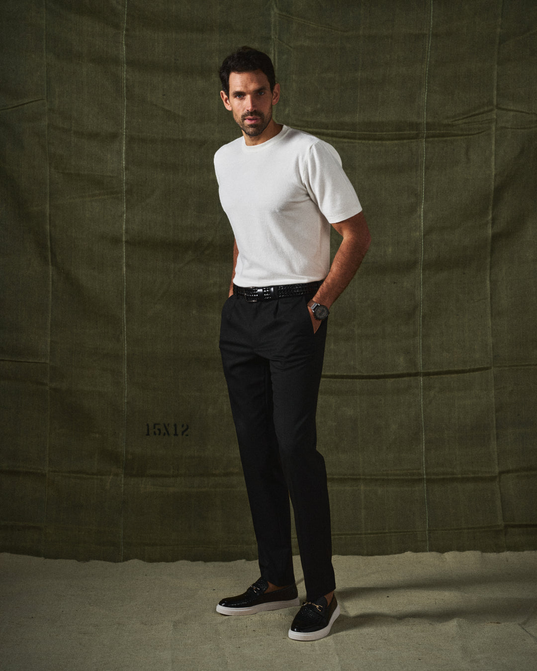 Owen | Men's Textured Slip-On Orthopedic Loafers
