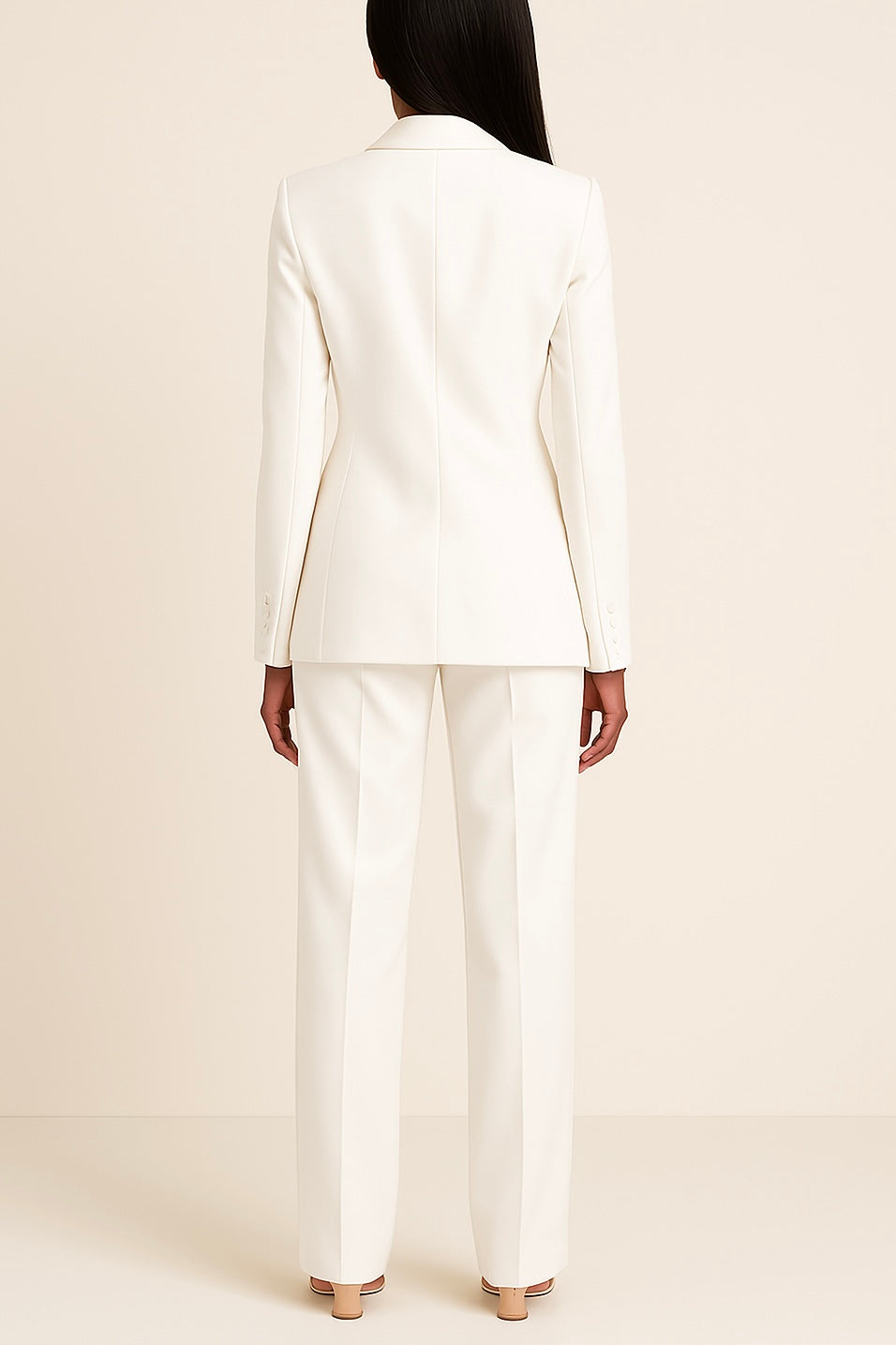 Camille | Women's Wide-Leg Tailored Pantsuit Set