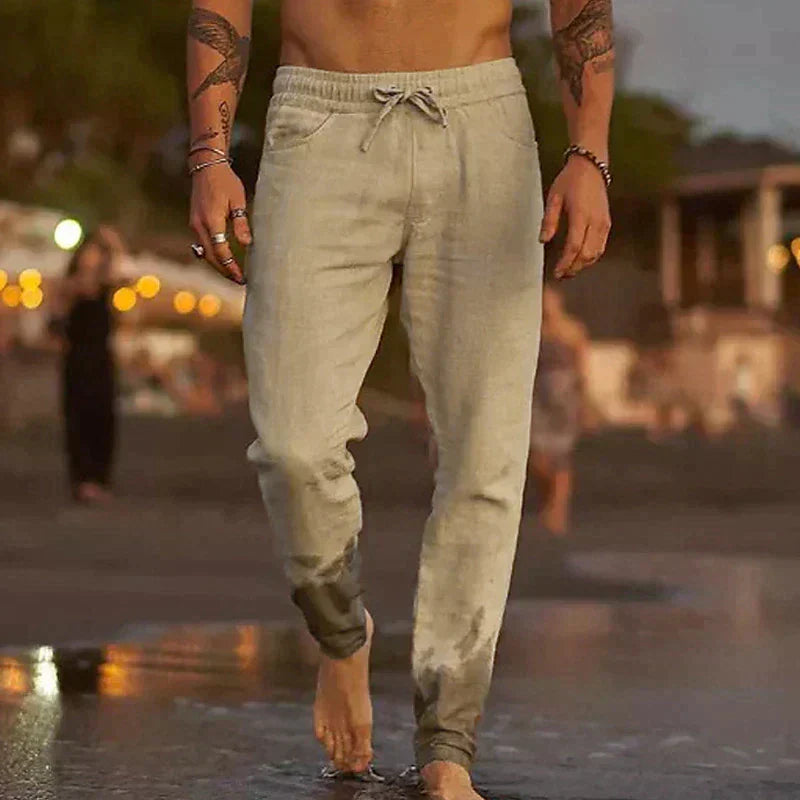 Soren | Men's Relaxed Fit Lightweight Summer Trousers
