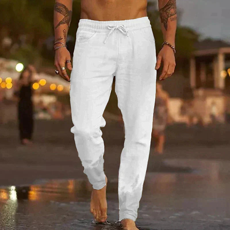 Soren | Men's Relaxed Fit Lightweight Summer Trousers
