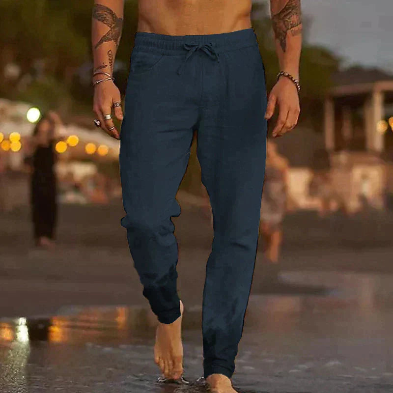 Soren | Men's Relaxed Fit Lightweight Summer Trousers