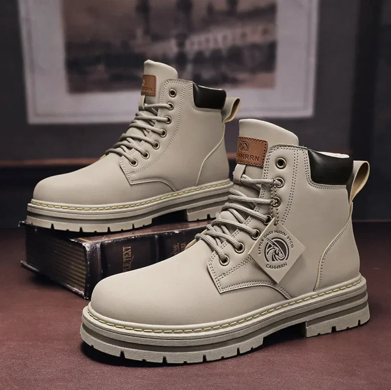 Mason | Men's Orthopedic Lace-Up High Top Boots