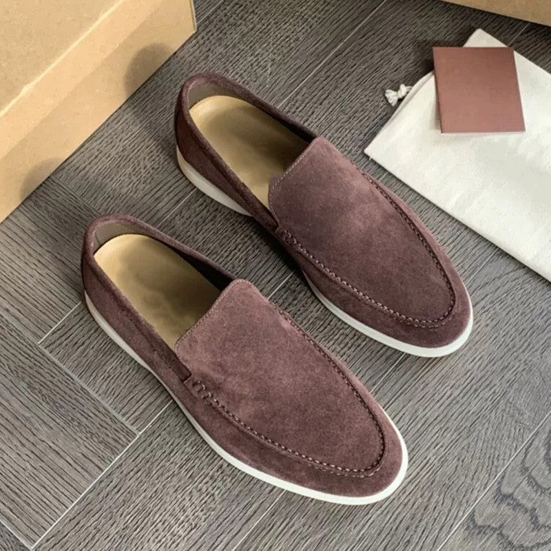 Ethan | Men's Casual Slip-On Contrast Sole Loafers