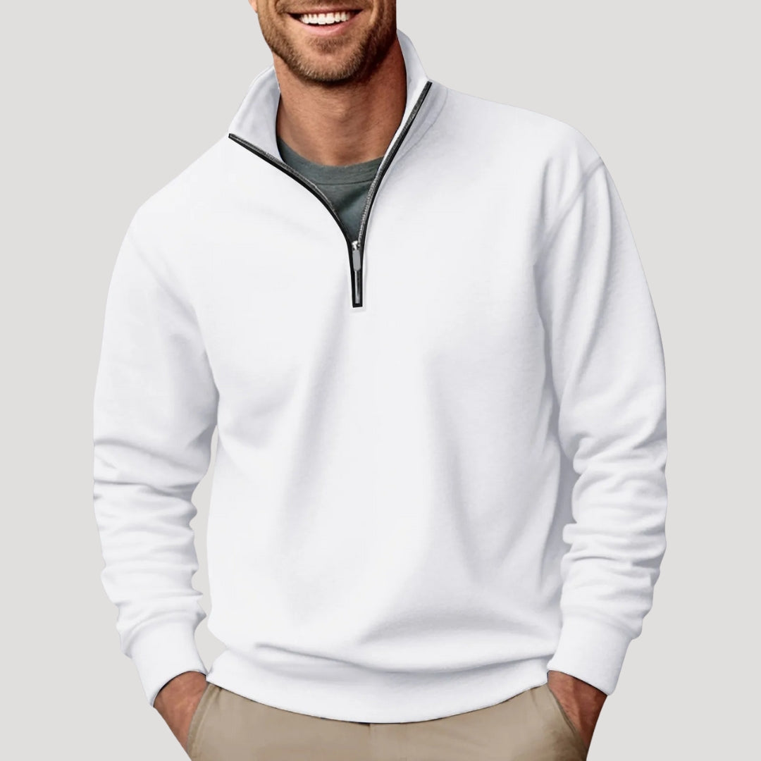 Felix | Men's Casual Quarter Zip Knit Top