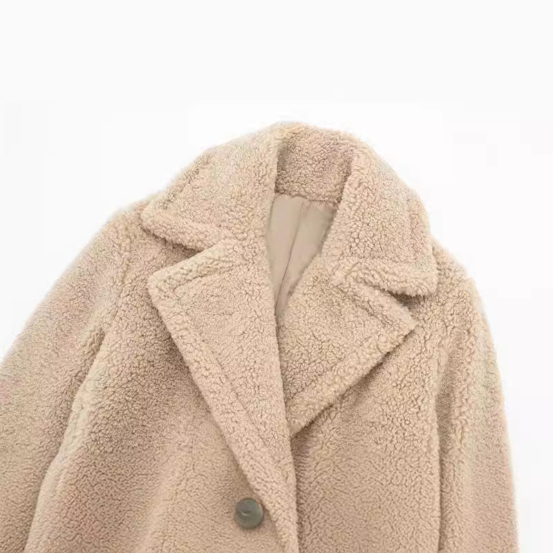 Vanya | Women's Long Teddy Style Coat