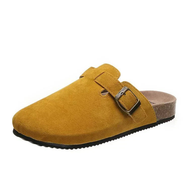 Mila | Women's Slip-On Buckle Strap Comfort Clogs