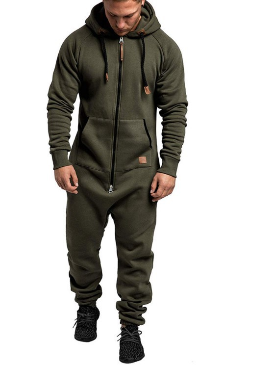 Hugo | Men's Cozy Full Zip Hooded Lounge Suit