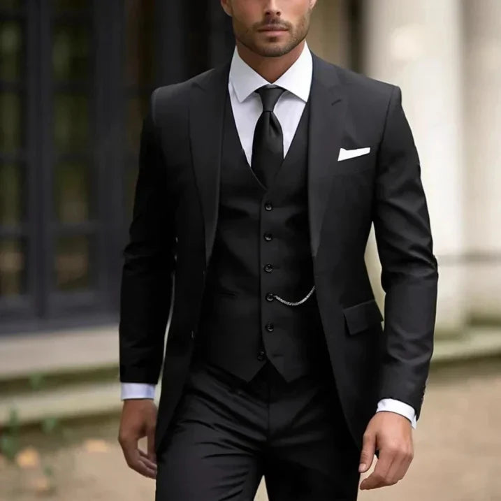 Caleb | Men's Slim Fit Three-Piece Suit