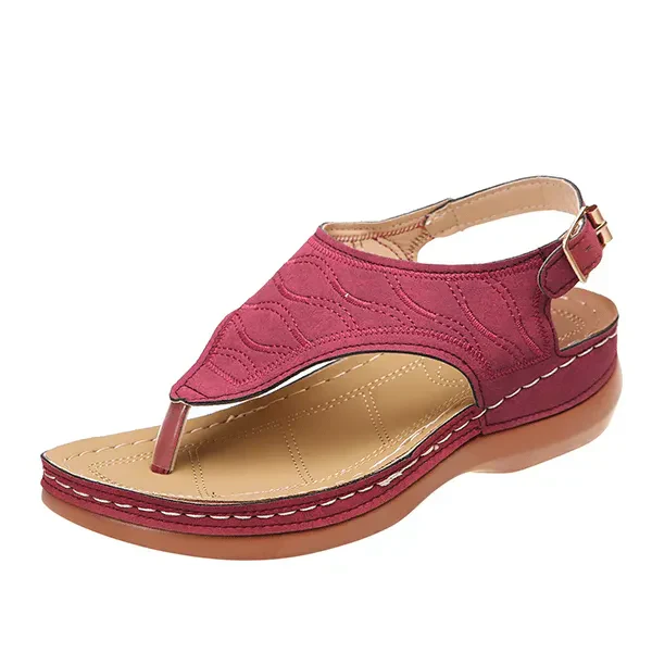 Mila | Women's Open Toe Slingback Flat Sandals
