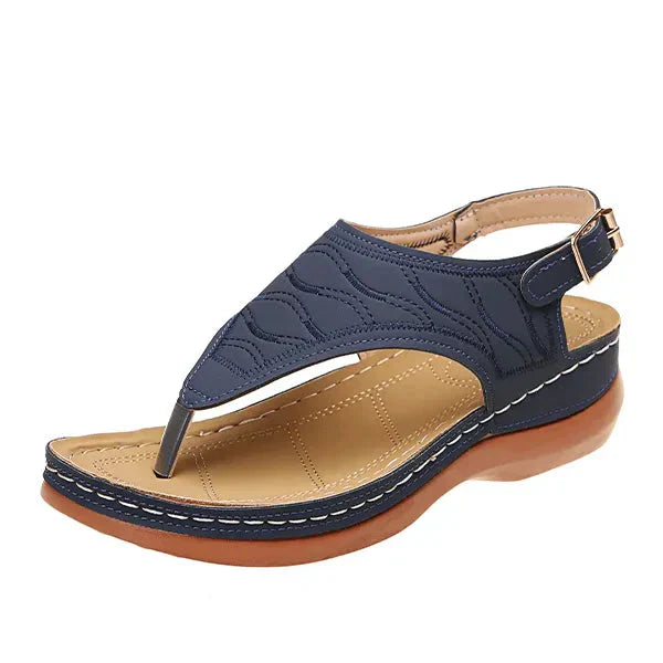 Mila | Women's Open Toe Slingback Flat Sandals
