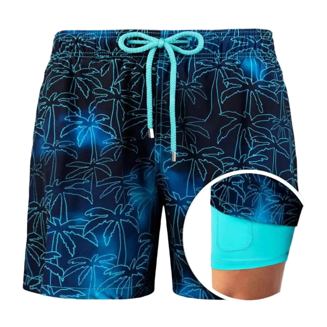 Mason | Men's Swim Shorts With Inner Storage Pockets