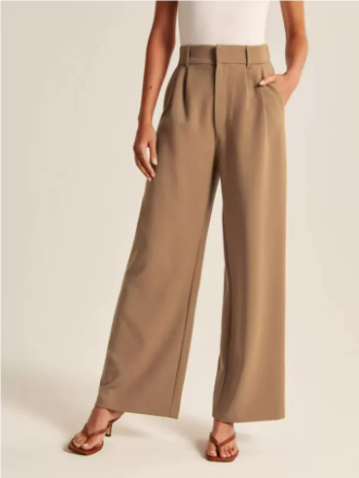 Arlina | Women's High Rise Wide Leg Palazzo Pants