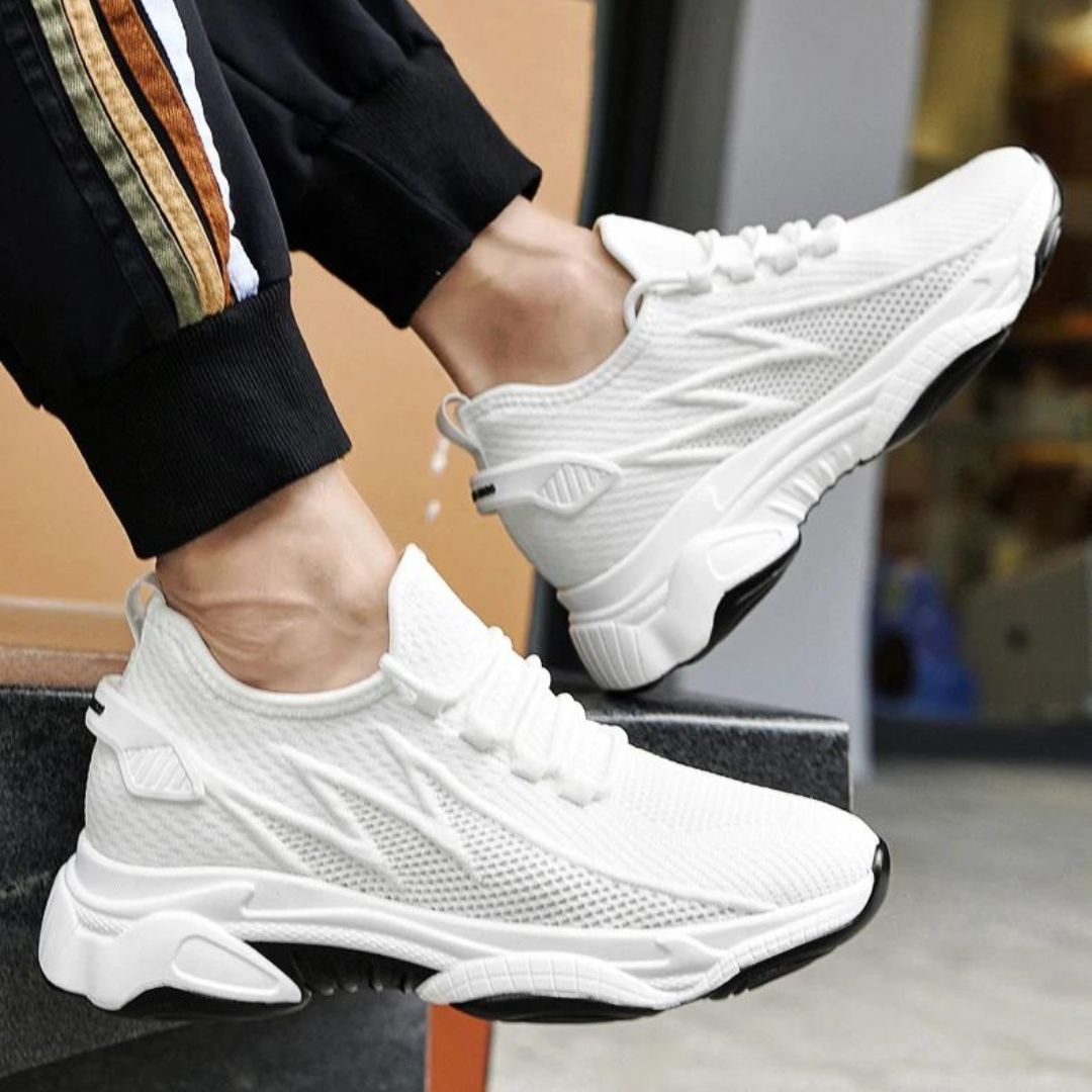 Luca | Men's Orthopedic Chunky Sole Knit Sneakers