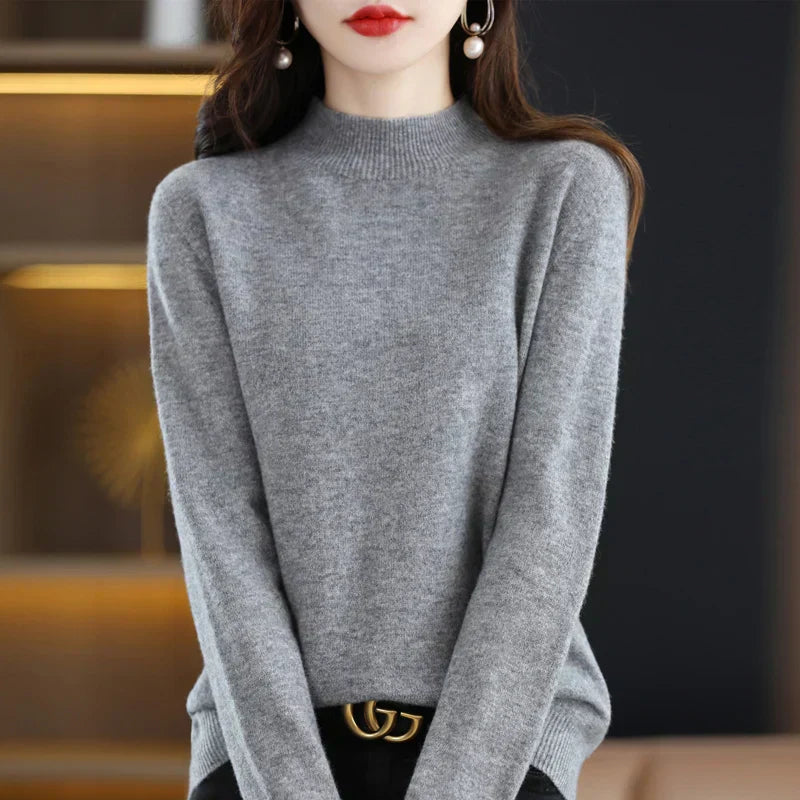 Isla | Women's Soft Knit Turtleneck Sweater
