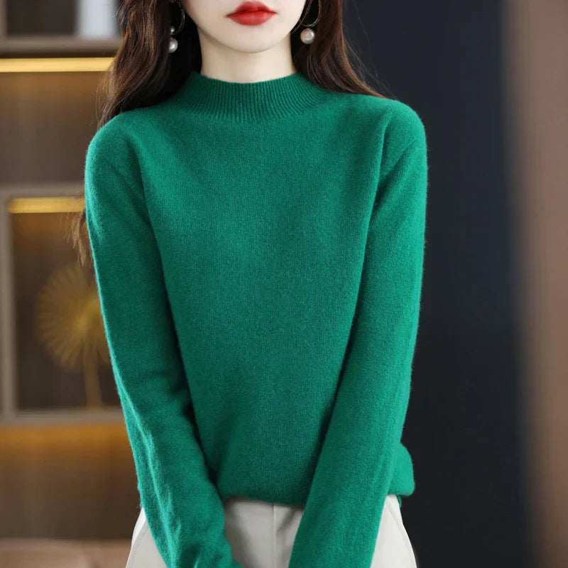 Isla | Women's Soft Knit Turtleneck Sweater