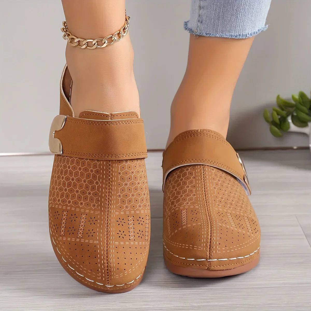 Mila | Women's Orthopedic Wedge Strap Sandals