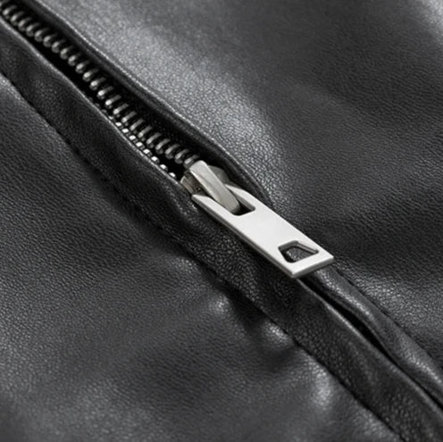 Zane | Men's Retro Oversized Leather Bomber Jacket