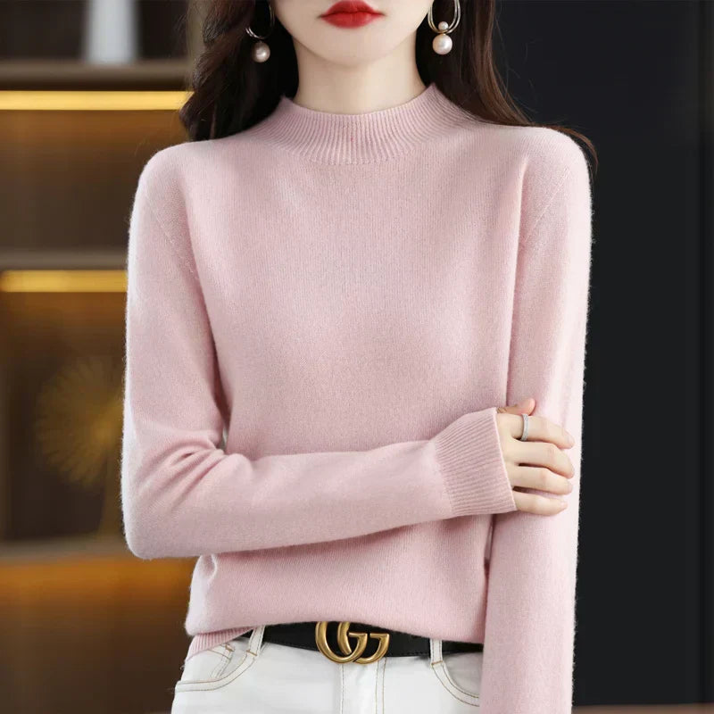 Isla | Women's Soft Knit Turtleneck Sweater