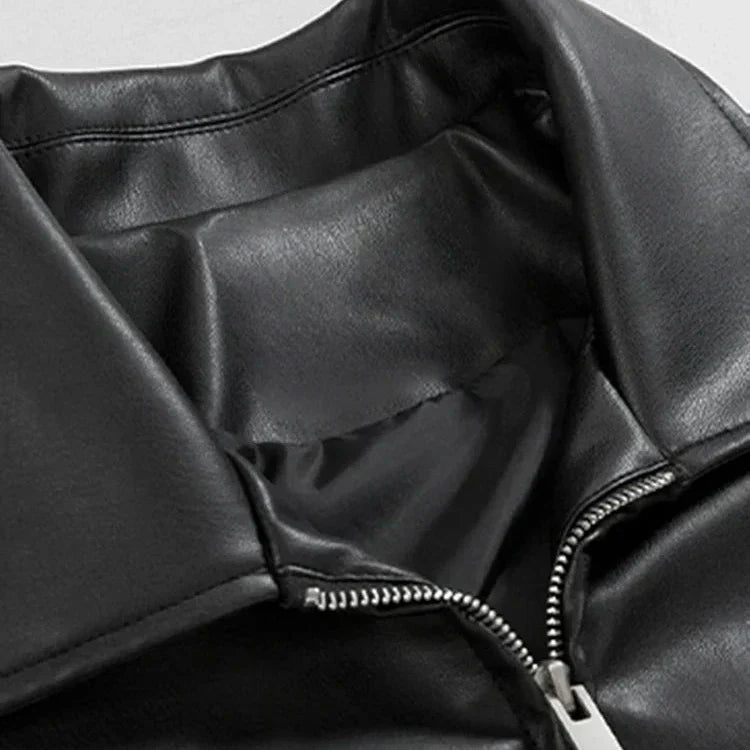 Zane | Men's Retro Oversized Leather Bomber Jacket