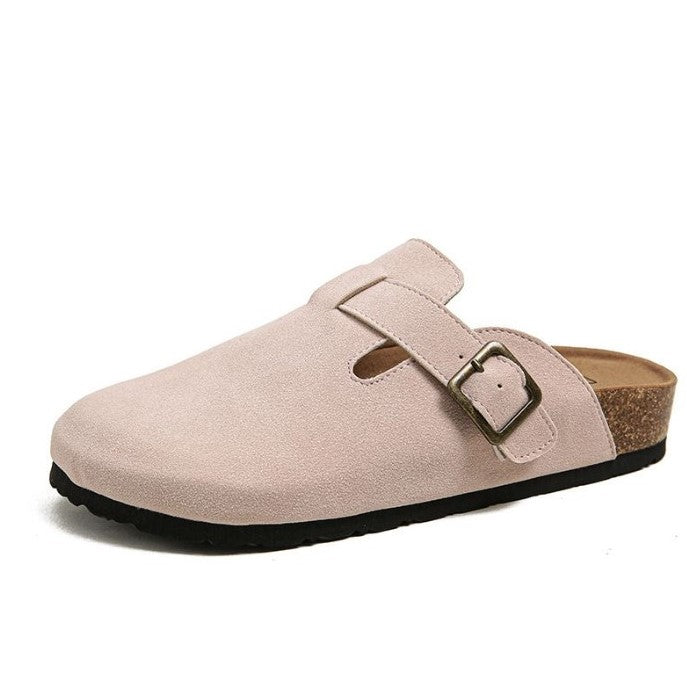 Elise | Women's Closed Toe Buckle Strap Clogs