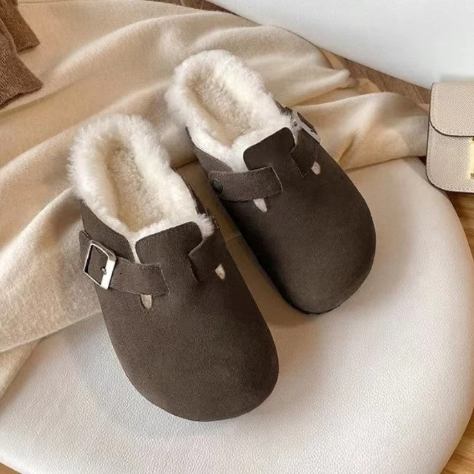 Elise | Women's Closed Toe Buckle Strap Clogs
