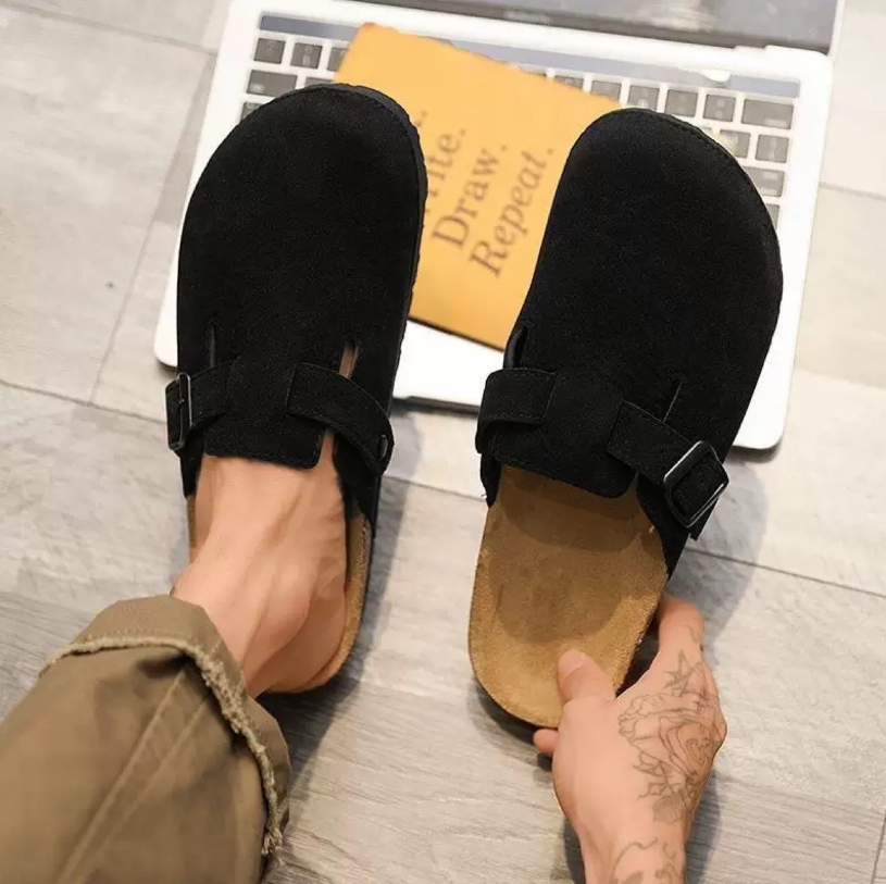 Elise | Women's Closed Toe Buckle Strap Clogs