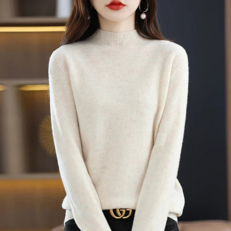 Isla | Women's Soft Knit Turtleneck Sweater