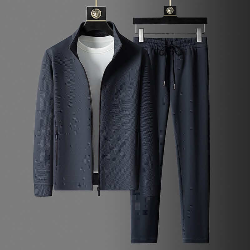 Rylan | Men's Sleek Zip-Up Lycra Tracksuit Set