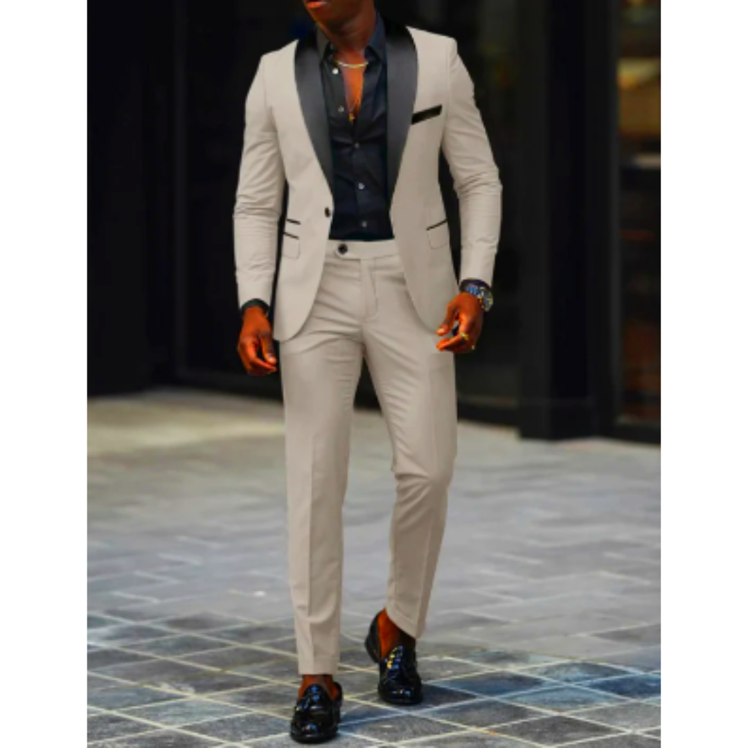 Oliver | Men's Slim Tailored Two-Piece Suit Set