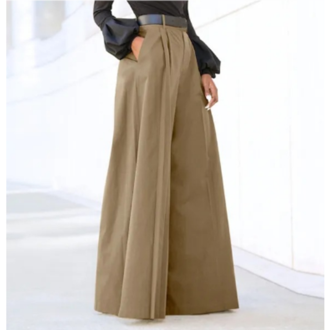 Soraya | Women's High-Waist Wide-Leg Palazzo Pants