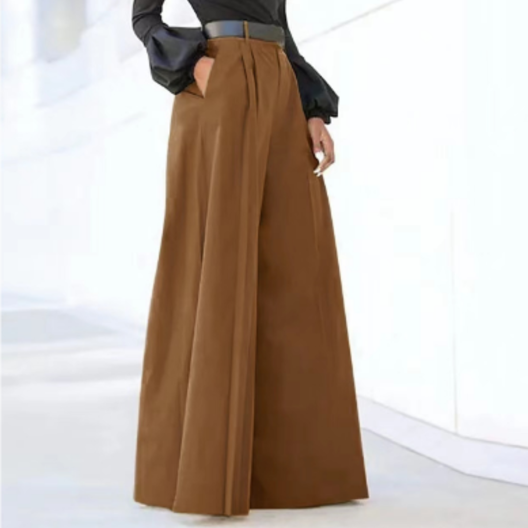 Soraya | Women's High-Waist Wide-Leg Palazzo Pants