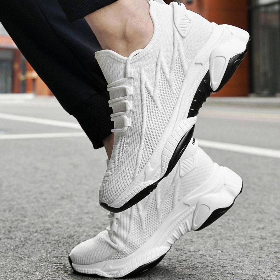 Luca | Men's Orthopedic Chunky Sole Knit Sneakers