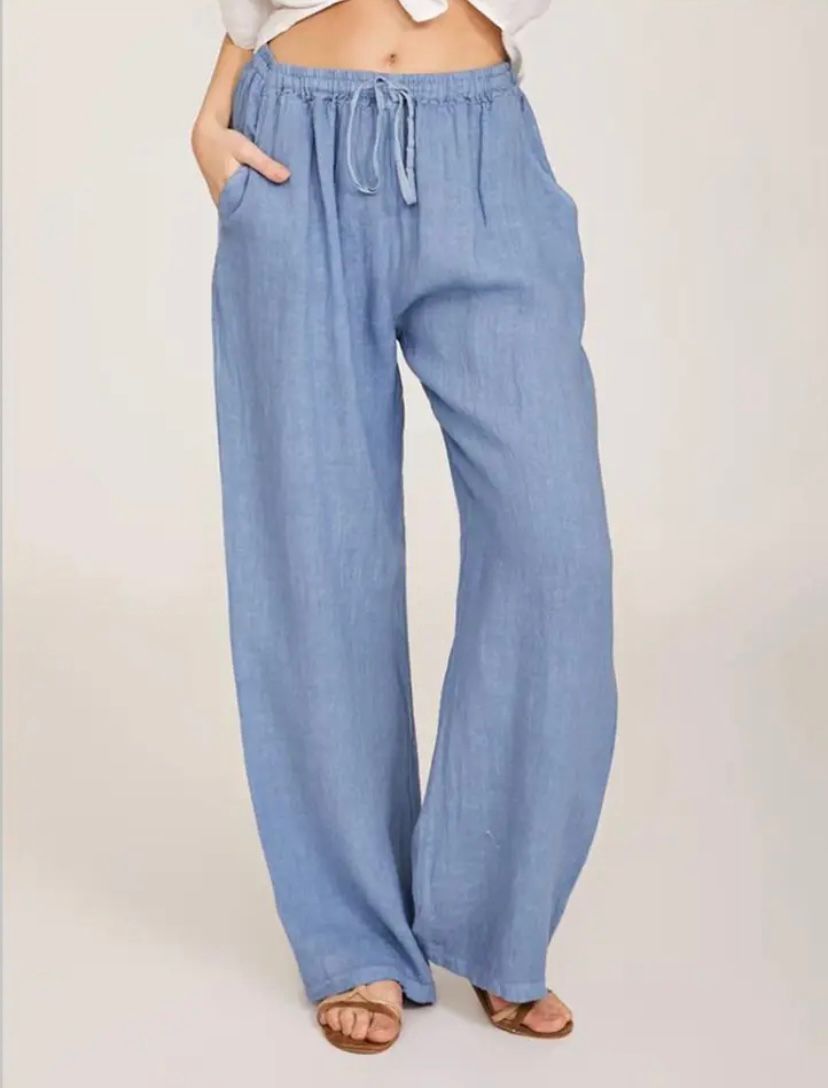 Lila | Women's High-Rise Relaxed Wide Leg Trousers