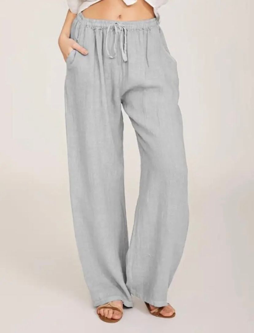 Lila | Women's High-Rise Relaxed Wide Leg Trousers