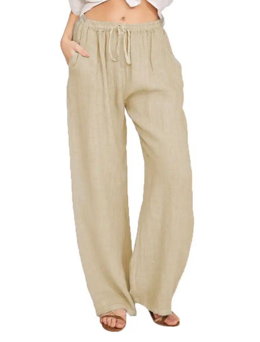 Lila | Women's High-Rise Relaxed Wide Leg Trousers