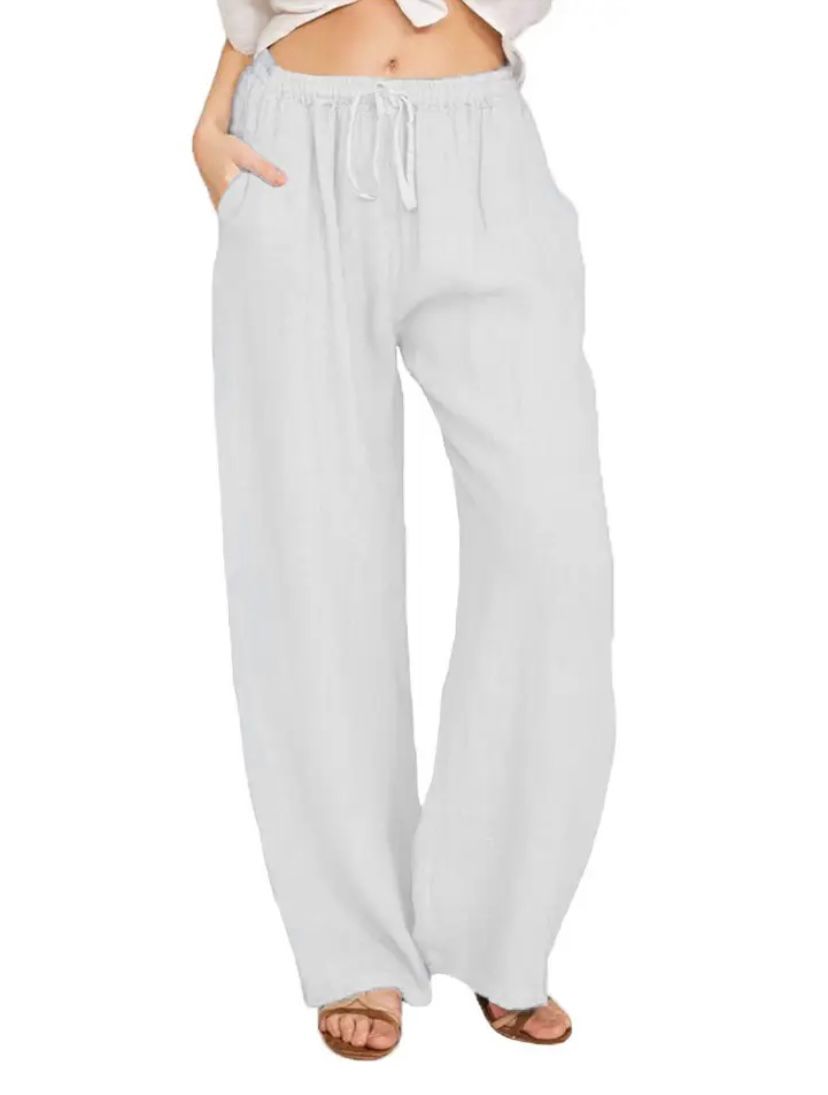 Lila | Women's High-Rise Relaxed Wide Leg Trousers