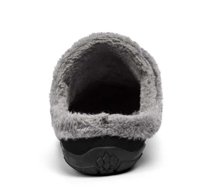 Men's lined open-back slippers - product photo 3