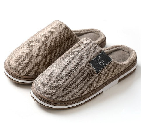 Men's open-back house slippers with non-slip sole - product photo 4