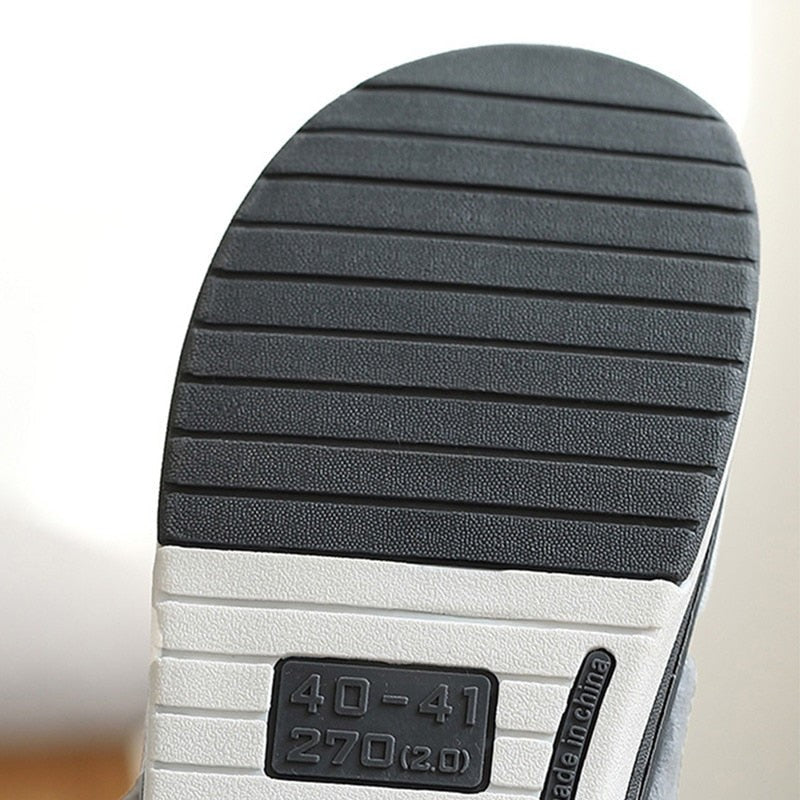 Men's open-back slippers in large sizes - product photo 6