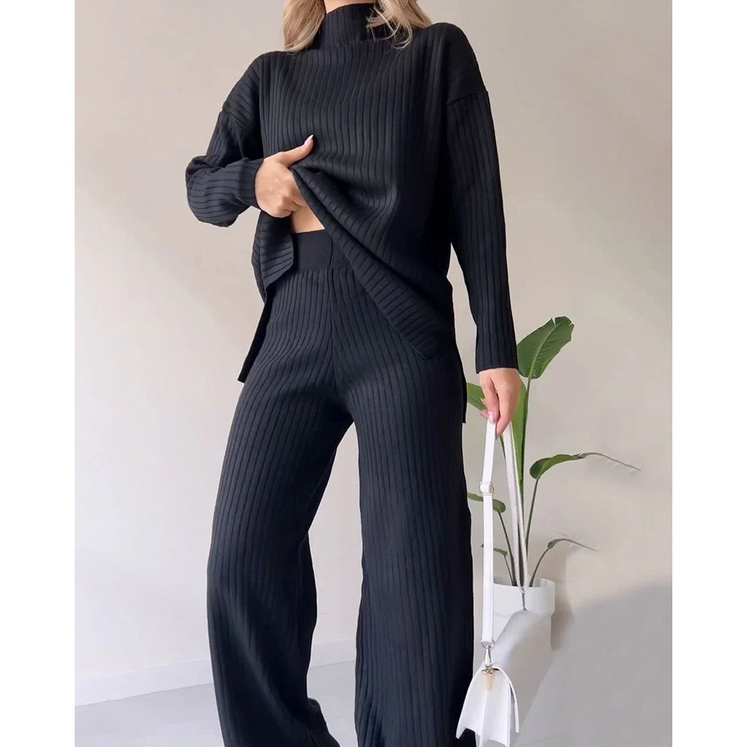 Woman wearing the Anaya women's dress, model view
