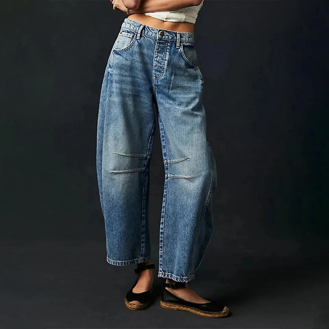 Woman wearing the Arden women's casual breathable pants, 7 view