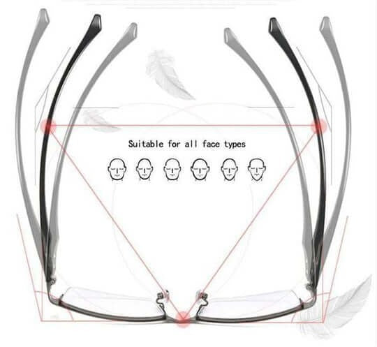 Multi-zone anti-reflective reading glasses - product photo 9
