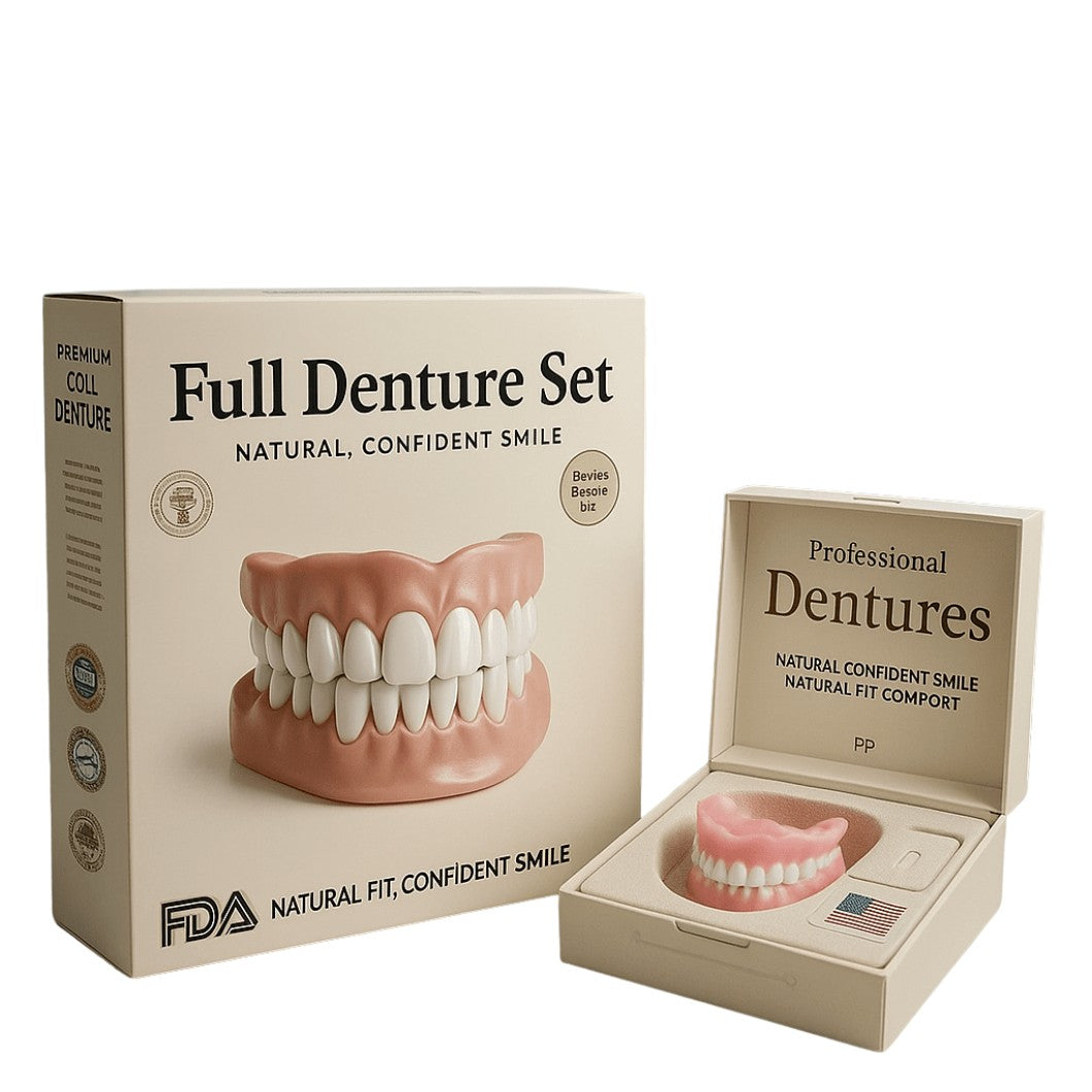 Flexible cosmetic upper and lower tooth covers - product photo 1