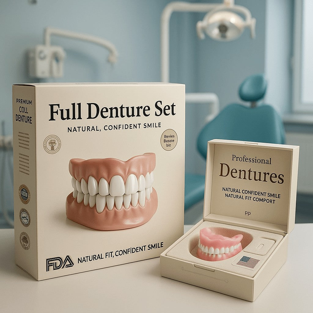 Flexible cosmetic upper and lower tooth covers - product photo 7