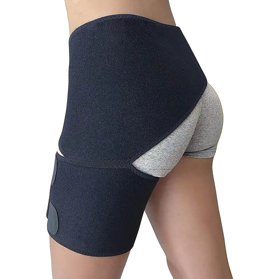 Adjustable hip support compression wrap - product photo 1