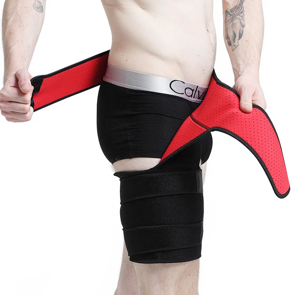 Adjustable hip support compression wrap - product photo 2