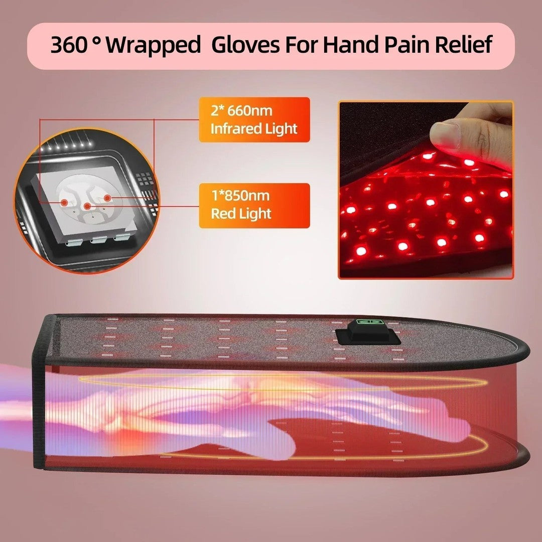 LED red light hand wrap - product photo 15