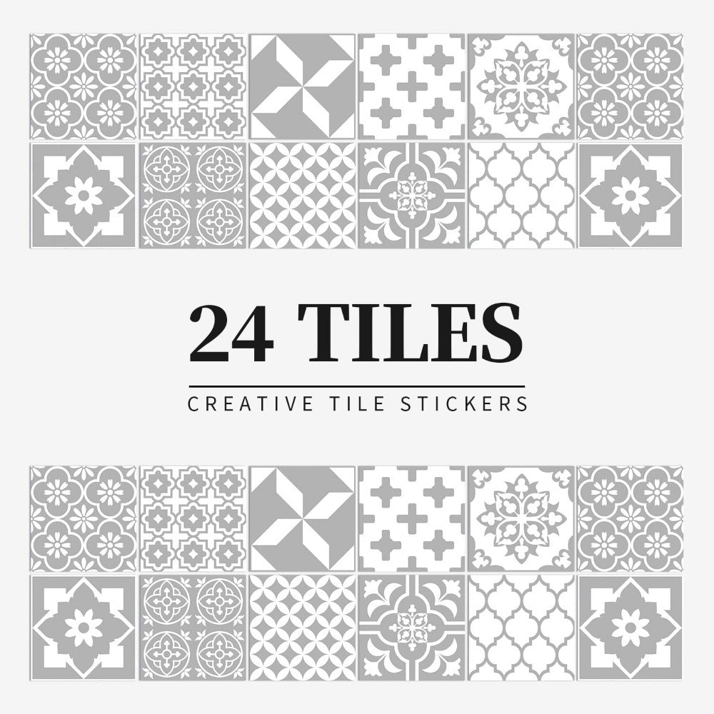 Peel-and-stick mandala tile stickers - product photo 7